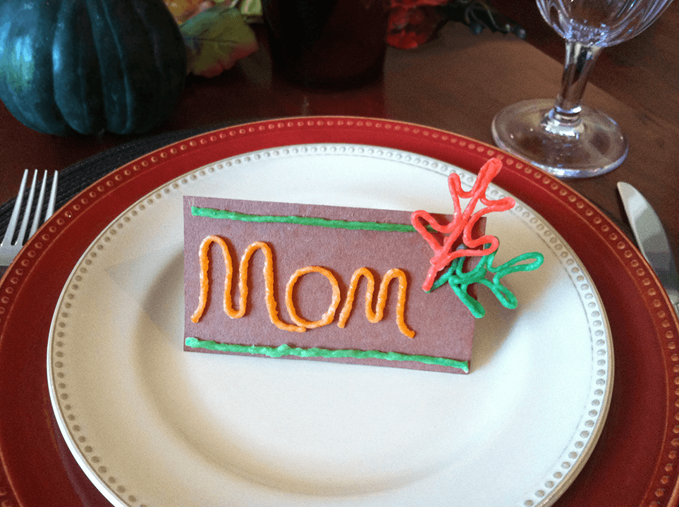 Thanksgiving Table Craft