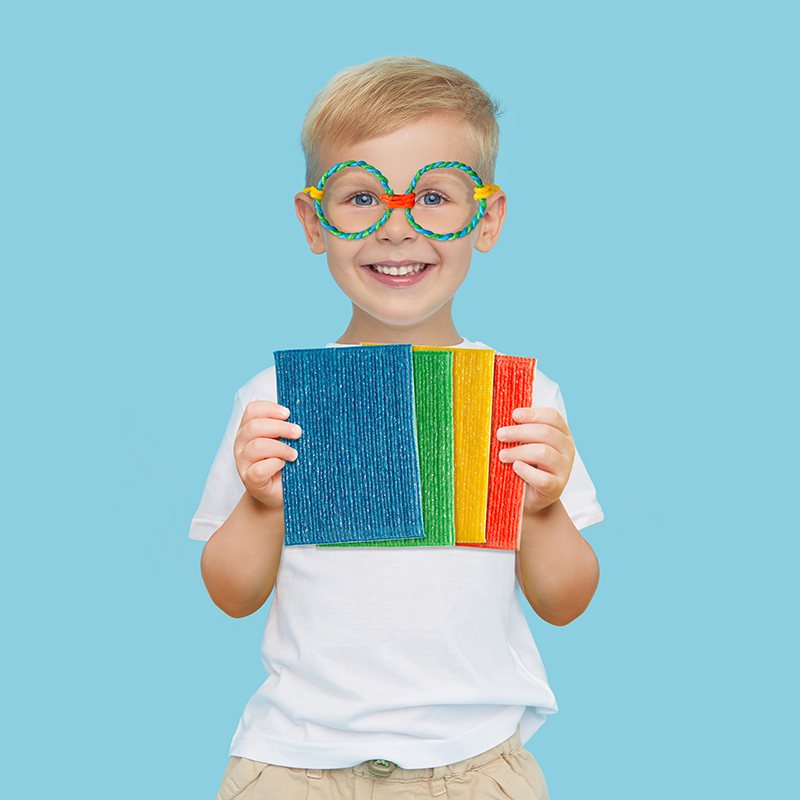 Boy Holding Single Color Paks!