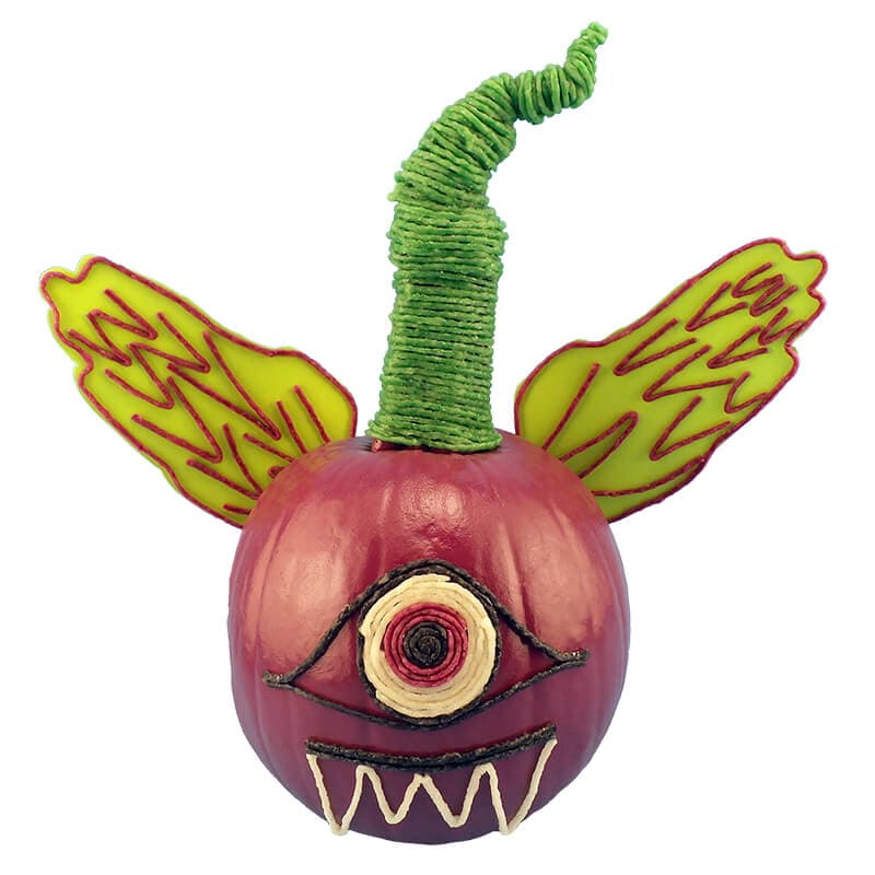 One Eyed Halloween Pumpkin