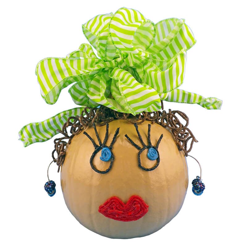 Halloween Girl Pumpkin