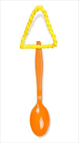 Bubble blowing spoon with Wikki shape.