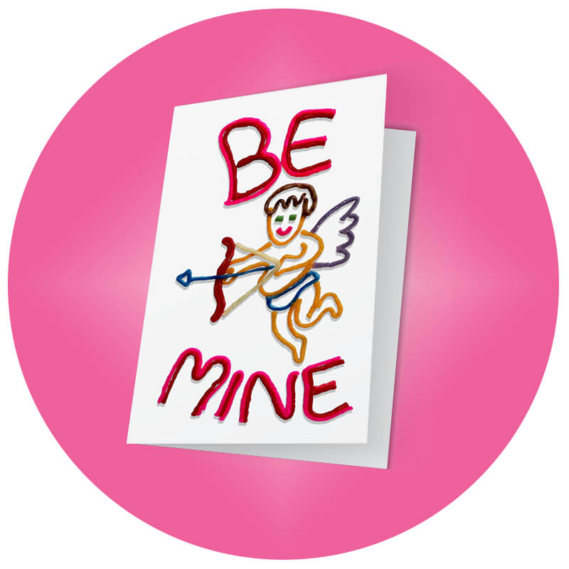 Valentine's Day Card - Be Mine