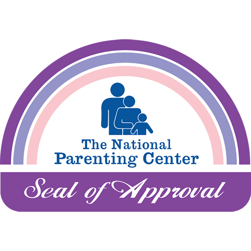 The National Parenting Center Seal of Approval.