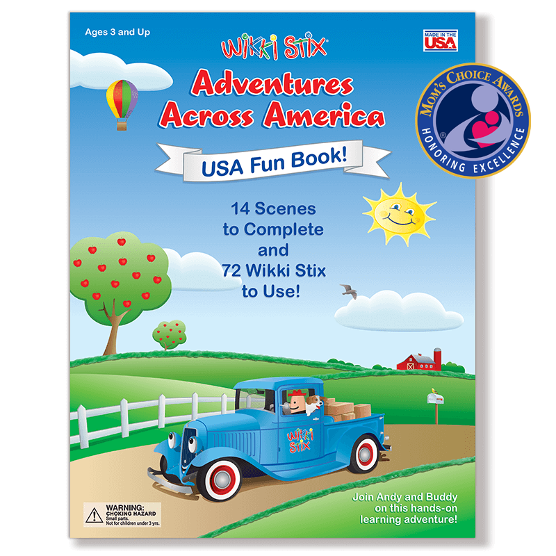 Adventures Across America Book front cover.