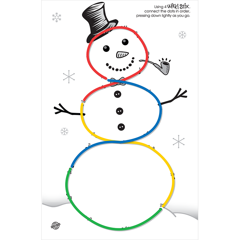 Snowman Playsheet.