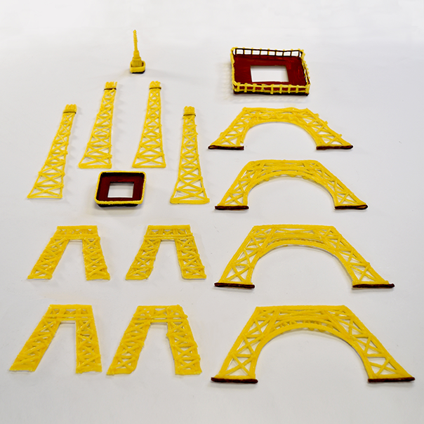 Eiffel Tower Parts.