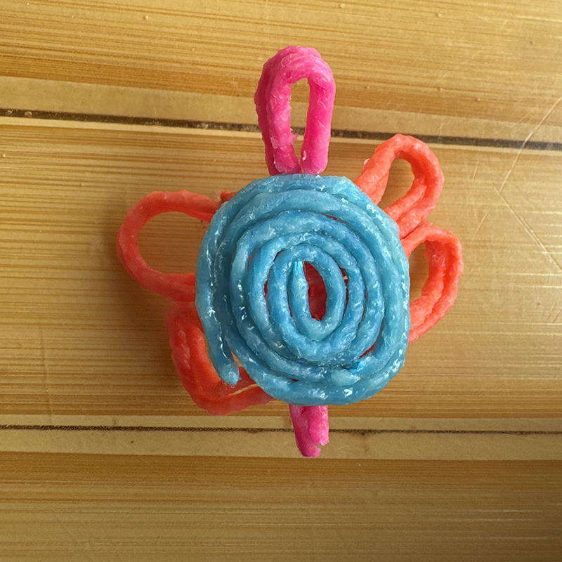 Turtle created with Wikki Stix.